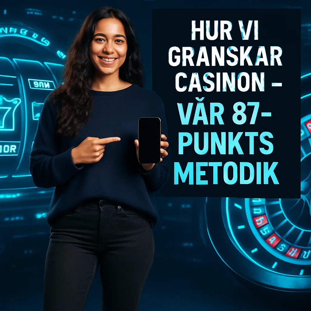 Hur Vi Granskar Casinon – Vår 87-punkts Metodik